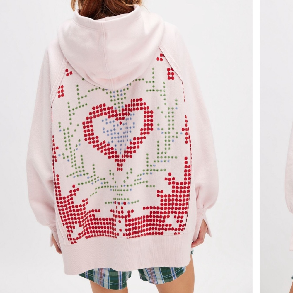 NWT Free People Keepsake Hoodie, XS